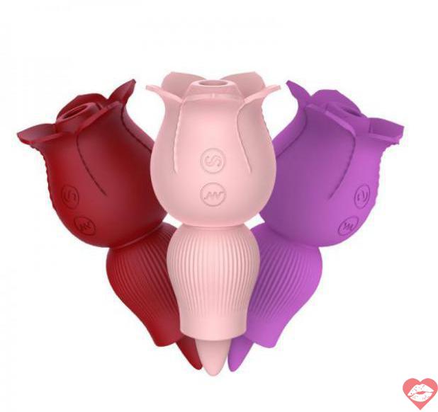 Review Bông Hồng 2 Đầu Mút Và Liếm Siêu Phê - Kích Thích Cực Đỉnh - Dibe Nhật Bản loại tốt 