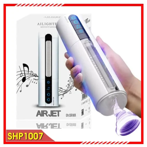 Ailighter Air Jet – Máy Bú Mút Có Rung Và Làm Ấm Cậu Bé - SHP1007