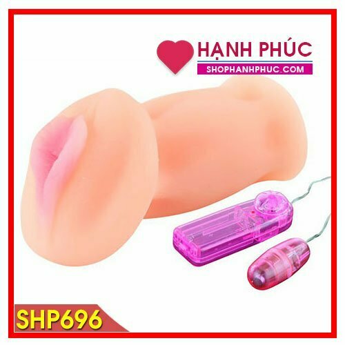 Âm Vật Giả Silicon - Dòng Đồ Chơi Cho Nam Có Kèm Cục Rung - SHP696