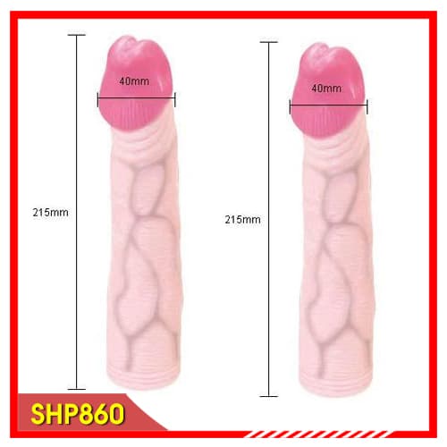 Bao cao su đôn dên tăng kích thước cậu nhỏ lên 6 phân - SHP860