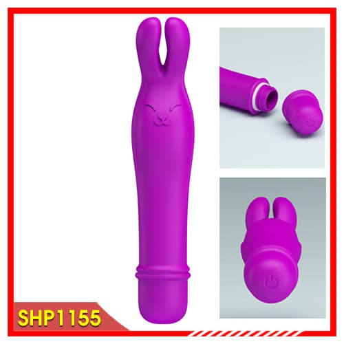 Bretti Evil – Máy Rung Massage Vùng Nhạy Cảm Có 2 Tai Thỏ Kute - SHP1155