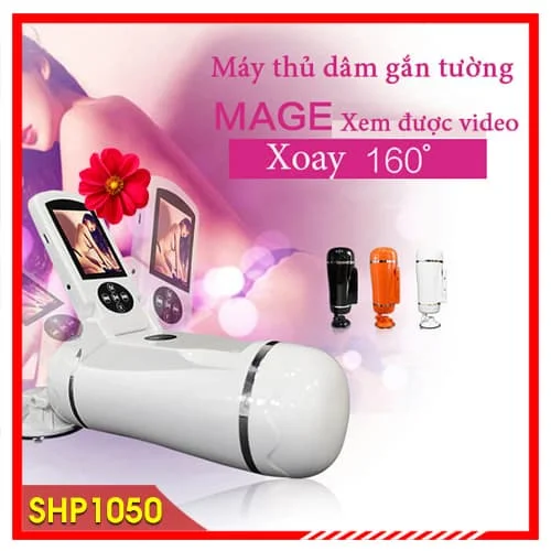 Máy Thủ Dâm FunZone Màn Hình LCD Có Đế Gắn Tường Xoay 160 Độ - SHP1050