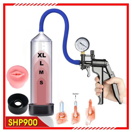 Neil Pump - Máy Tập Giá Rẻ Có kèm Đồng Hồ Đo Áp Suất Mới Nhất - SHP900